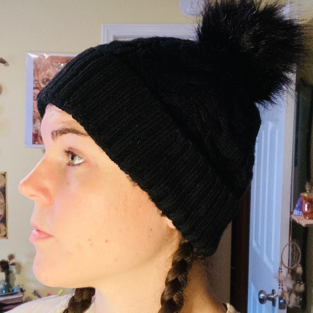 Black beanie